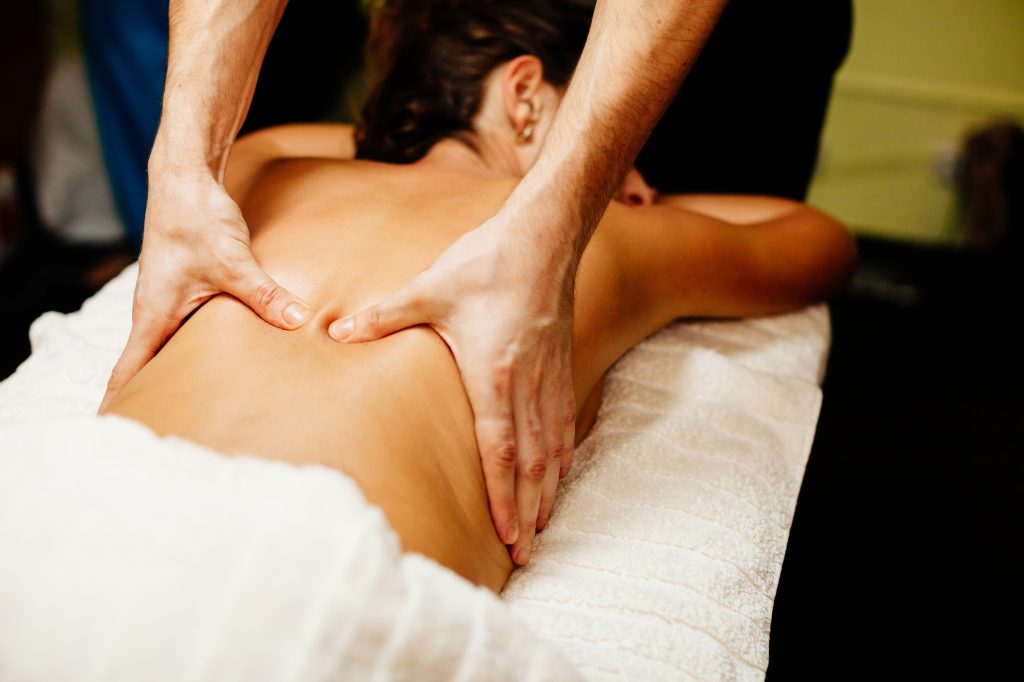 body massage back